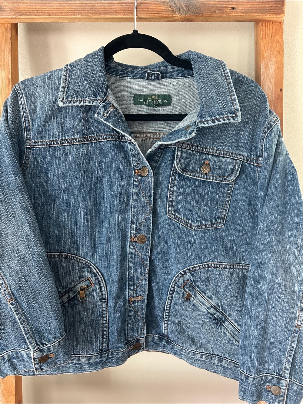 Lauren Ralph Lauren Medium Blue Denim Jacket